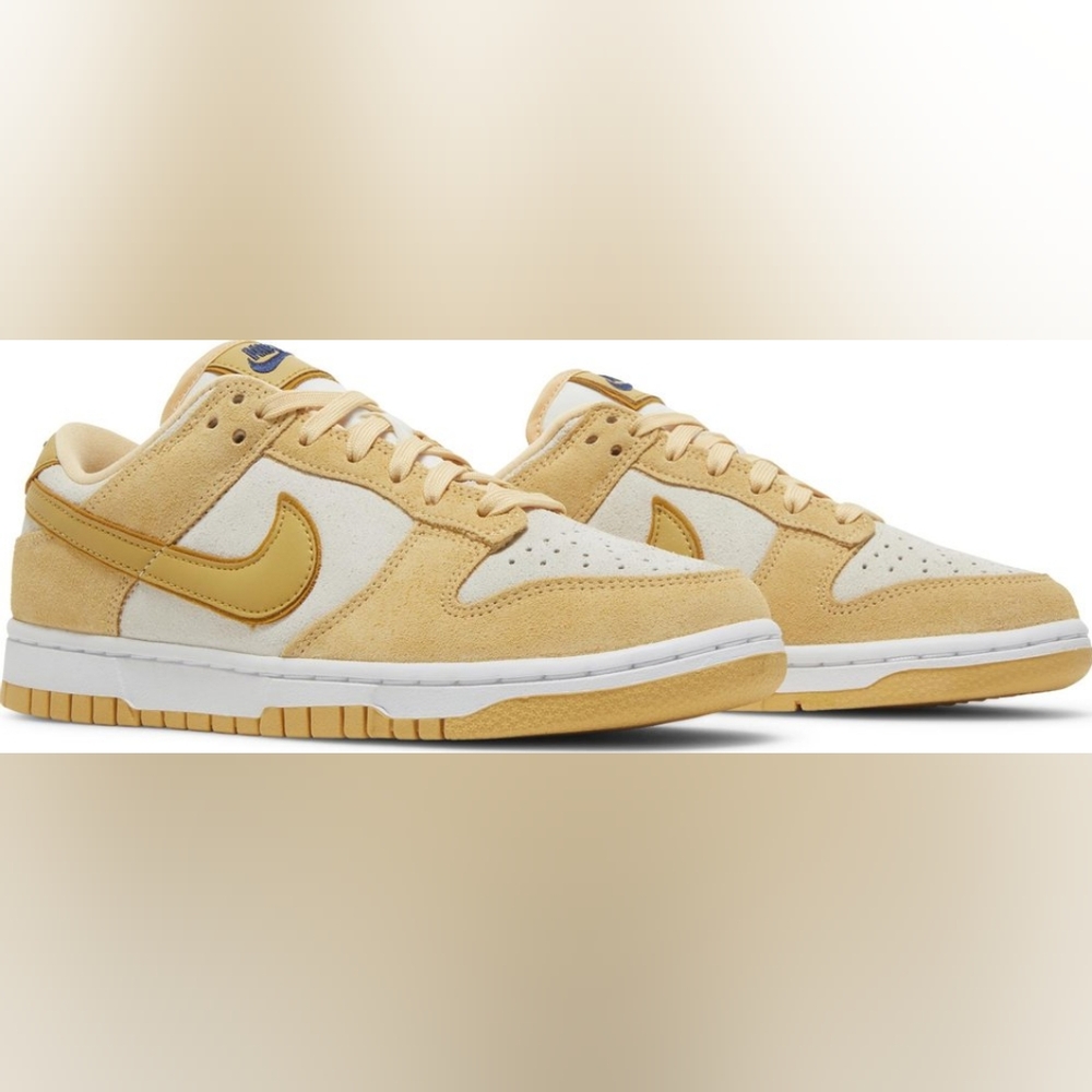 Nike Dunk Low LX Gold Suede